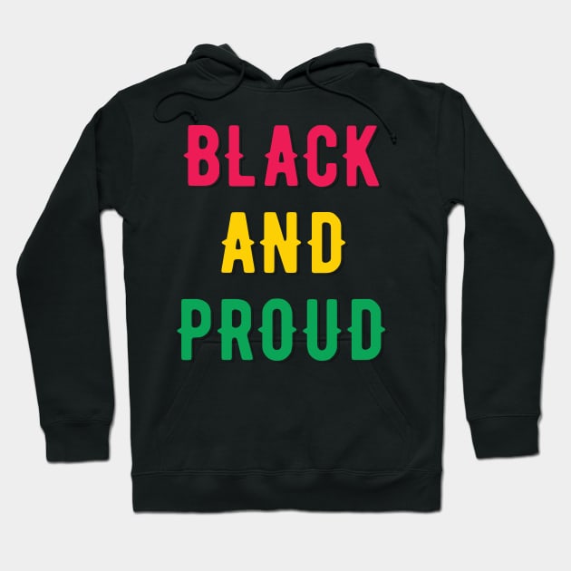 Black And Proud Hoodie by photographer1